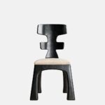 monoblok modern sandalye tasarımı, lake gövdeli yemek sandalyesi, ergonomik sırt detaylı sandalye, özel üretim tasarım sandalye, ısmarlama modern dining chair