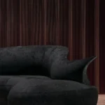 organik formlu özel üretim köşe kanepe, krem dokulu özel ölçü lounge kanepe, uzanma modüllü sipariş mobilya kanepe, heykelsi sırtlı ısmarlama mobilya köşe koltuk, soft minimal lüks salon kanepesi