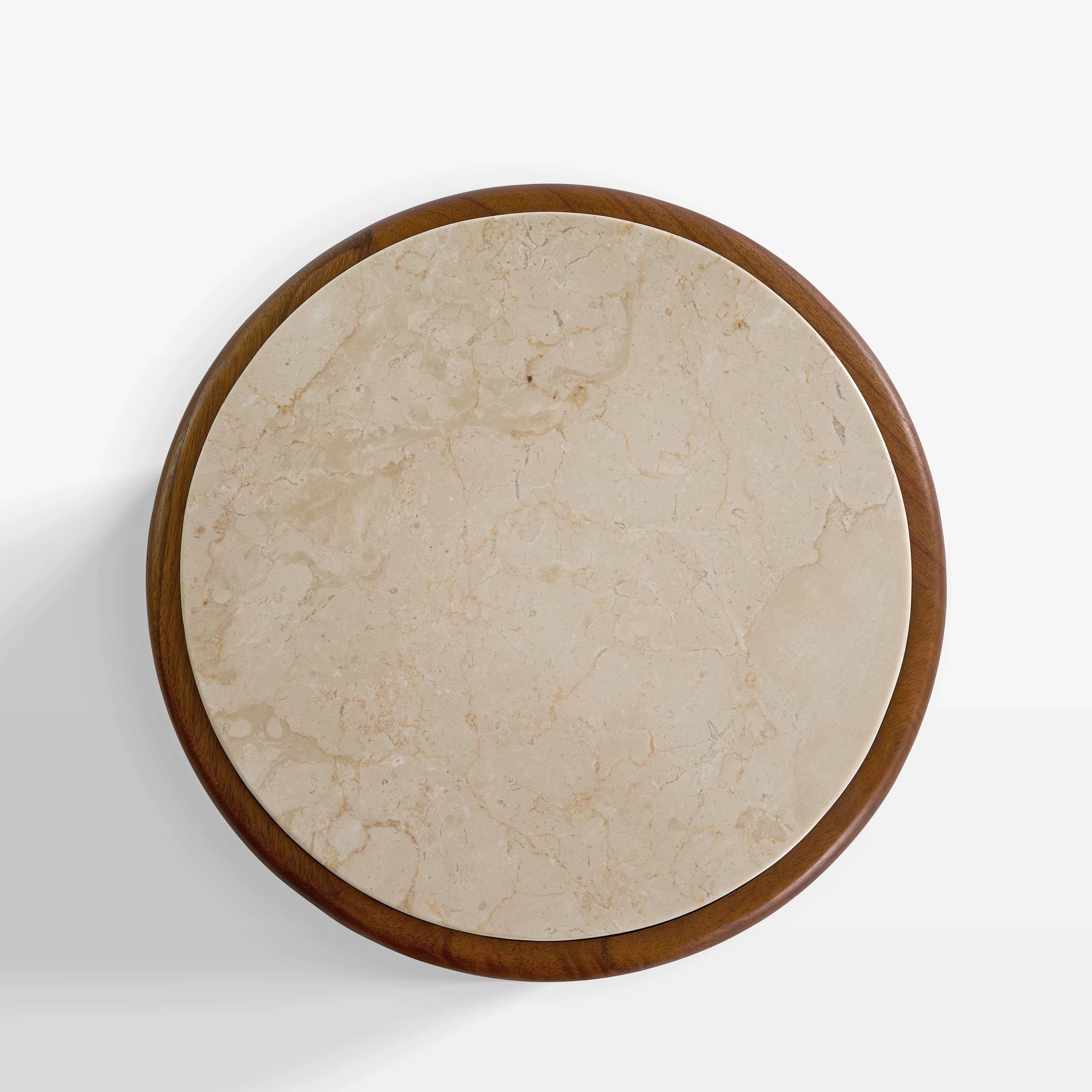 bruto komodin, cylindrical bedside table, mermer tablalı komodin, özel üretim luxury komodin, sculptural modern bedside table