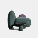 butler koltuk, entegre sehpali modern koltuk, sculptural lounge sofa, özel üretim contemporary koltuk, collectible design furniture