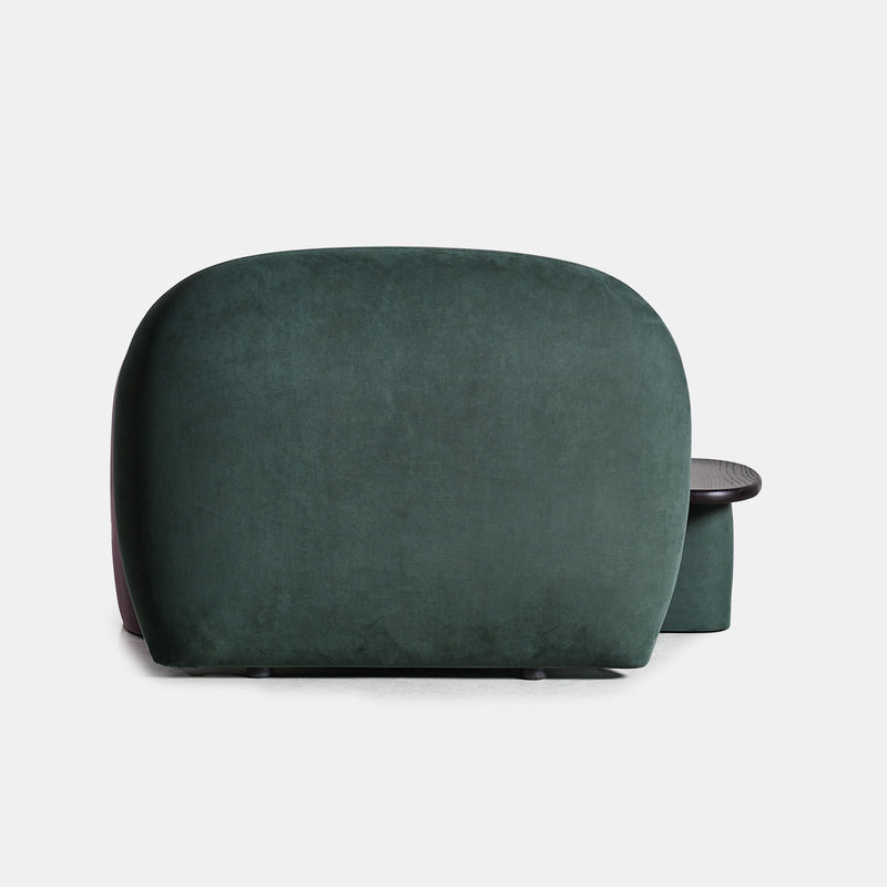 butler koltuk, entegre sehpali modern koltuk, sculptural lounge sofa, özel üretim contemporary koltuk, collectible design furniture