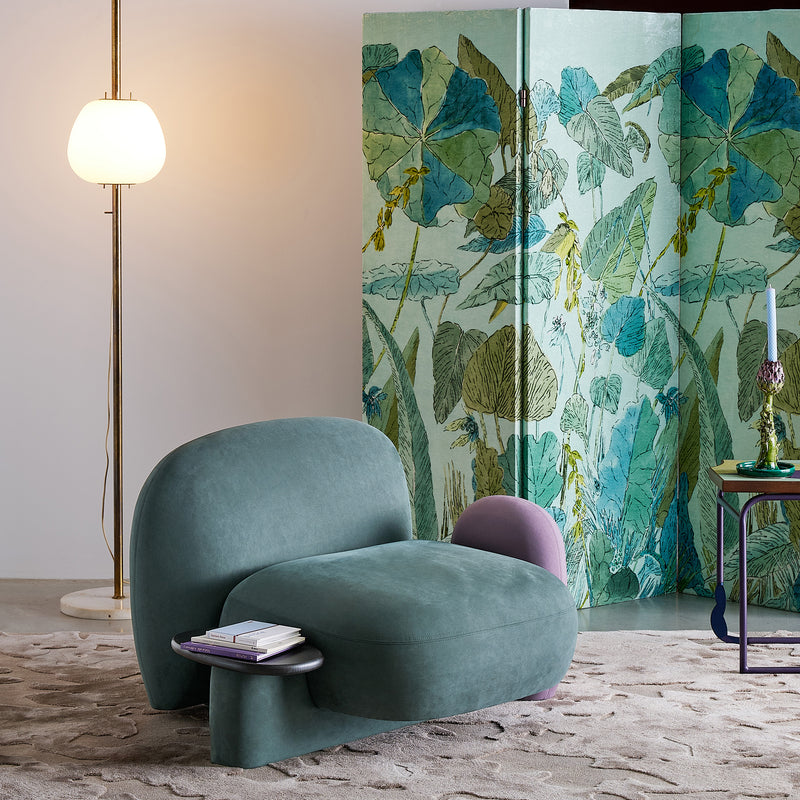 butler koltuk, entegre sehpali modern koltuk, sculptural lounge sofa, özel üretim contemporary koltuk, collectible design furniture