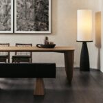 masif ahsap luxury masa, organic leg contemporary dining table, ozel uretim modern yemek masasi, sculptural wood designer masa, warm minimal dining furniture
