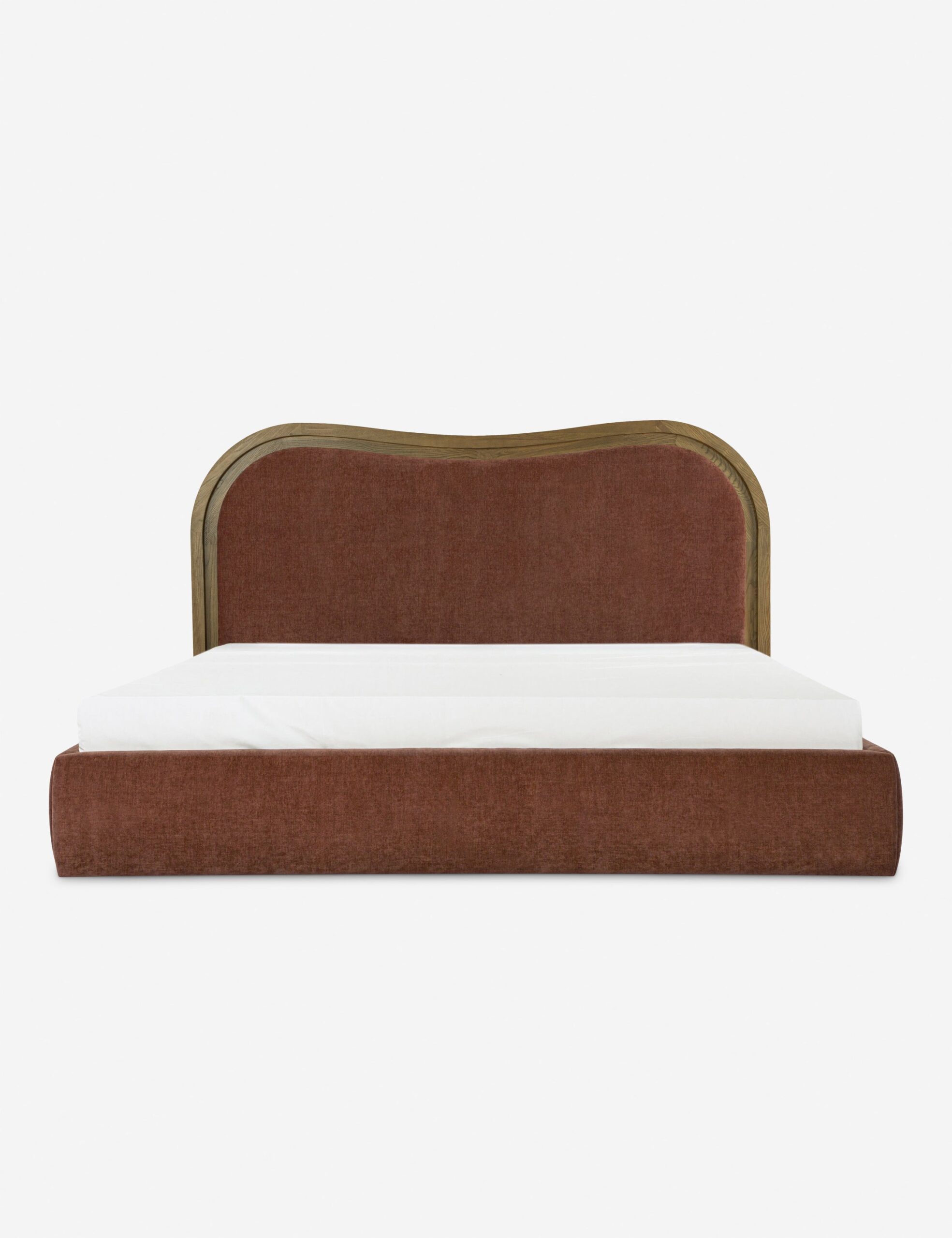 meşe çerçeveli karyola, özel üretim yatak, döşemeli başlıklı karyola, modern luxury bedroom furniture, ısmarlama ahşap detaylı karyola