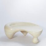 lavento orta sehpa, organik form sehpa, sculptural coffee table, özel üretim modern orta sehpa, collectible design sehpa