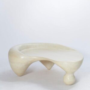 lavento orta sehpa, organik form sehpa, sculptural coffee table, özel üretim modern orta sehpa, collectible design sehpa