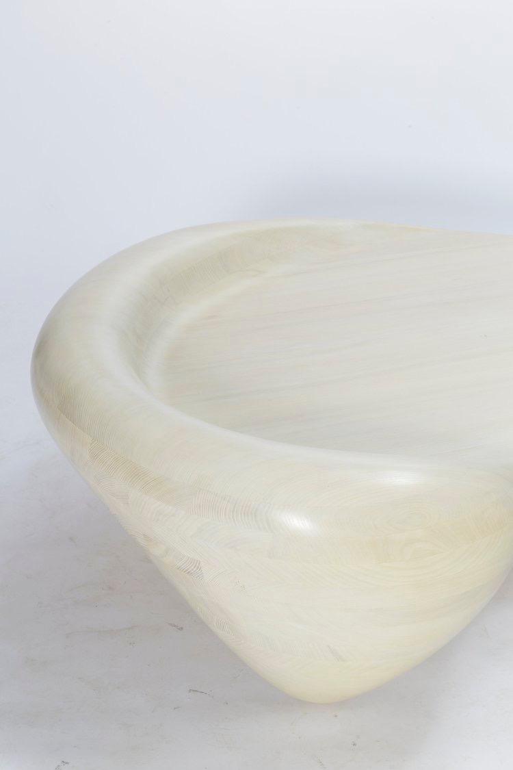 lavento orta sehpa, organik form sehpa, sculptural coffee table, özel üretim modern orta sehpa, collectible design sehpa