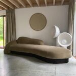 organik daybed, özel üretim şezlong, heykelsi lounge koltuk, modern luxury daybed, ısmarlama collectible furniture lounge piece