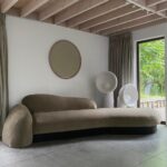 organik daybed, özel üretim şezlong, heykelsi lounge koltuk, modern luxury daybed, ısmarlama collectible furniture lounge piece