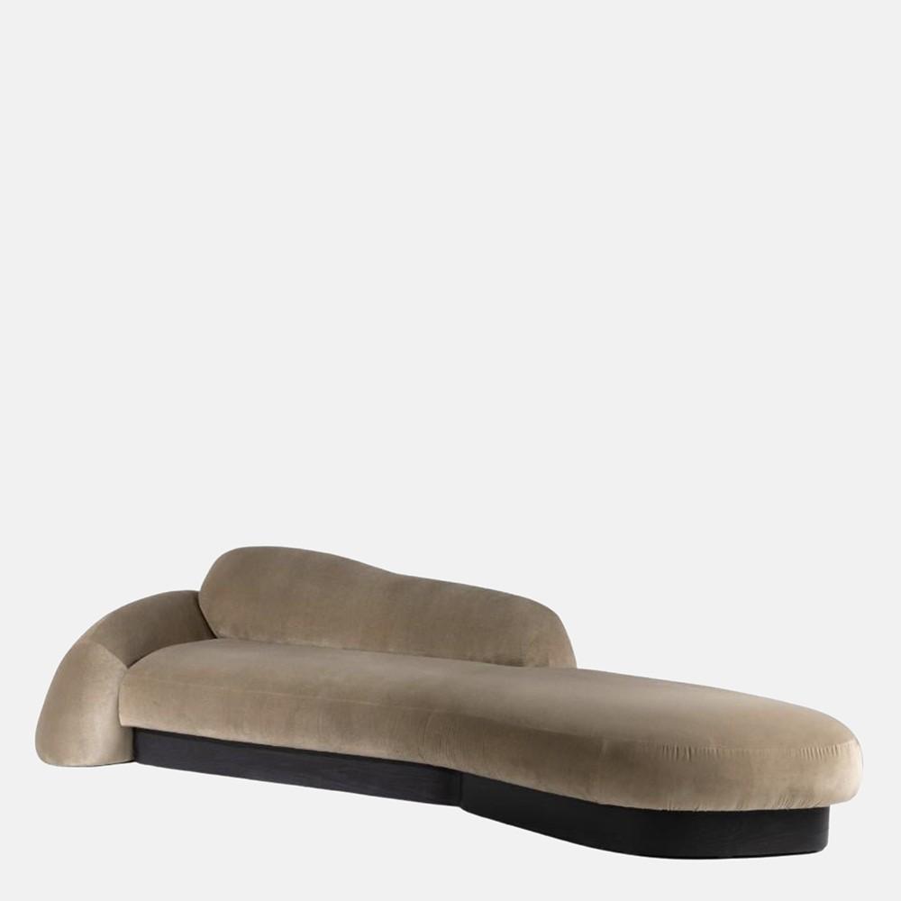 organik daybed, özel üretim şezlong, heykelsi lounge koltuk, modern luxury daybed, ısmarlama collectible furniture lounge piece
