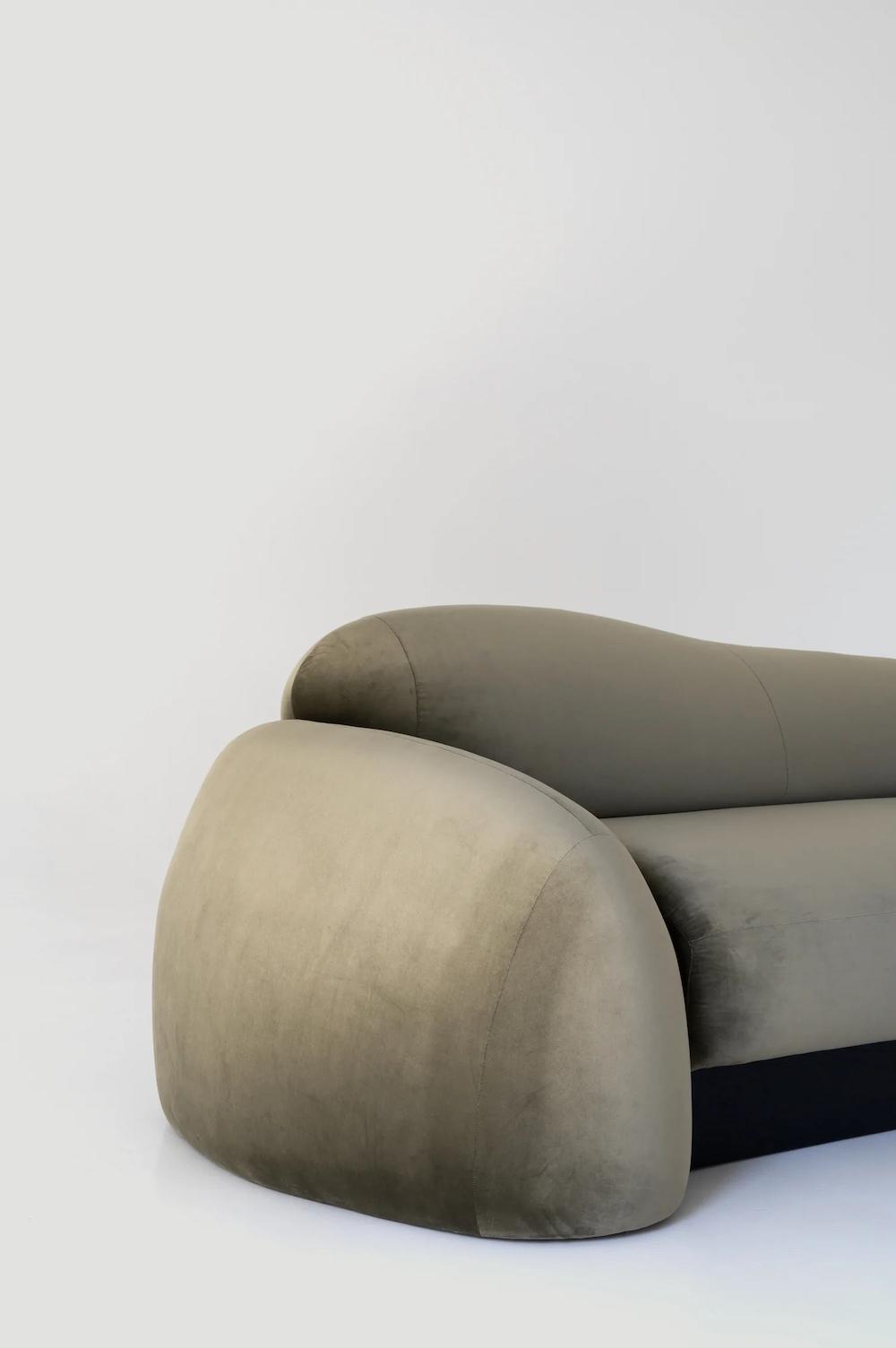 organik daybed, özel üretim şezlong, heykelsi lounge koltuk, modern luxury daybed, ısmarlama collectible furniture lounge piece