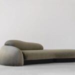 organik daybed, özel üretim şezlong, heykelsi lounge koltuk, modern luxury daybed, ısmarlama collectible furniture lounge piece