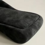 organik köşe kanepe, heykelsi modern kanepe, özel üretim contemporary sofa, siyah organic corner sofa, collectible design köşe koltuk
