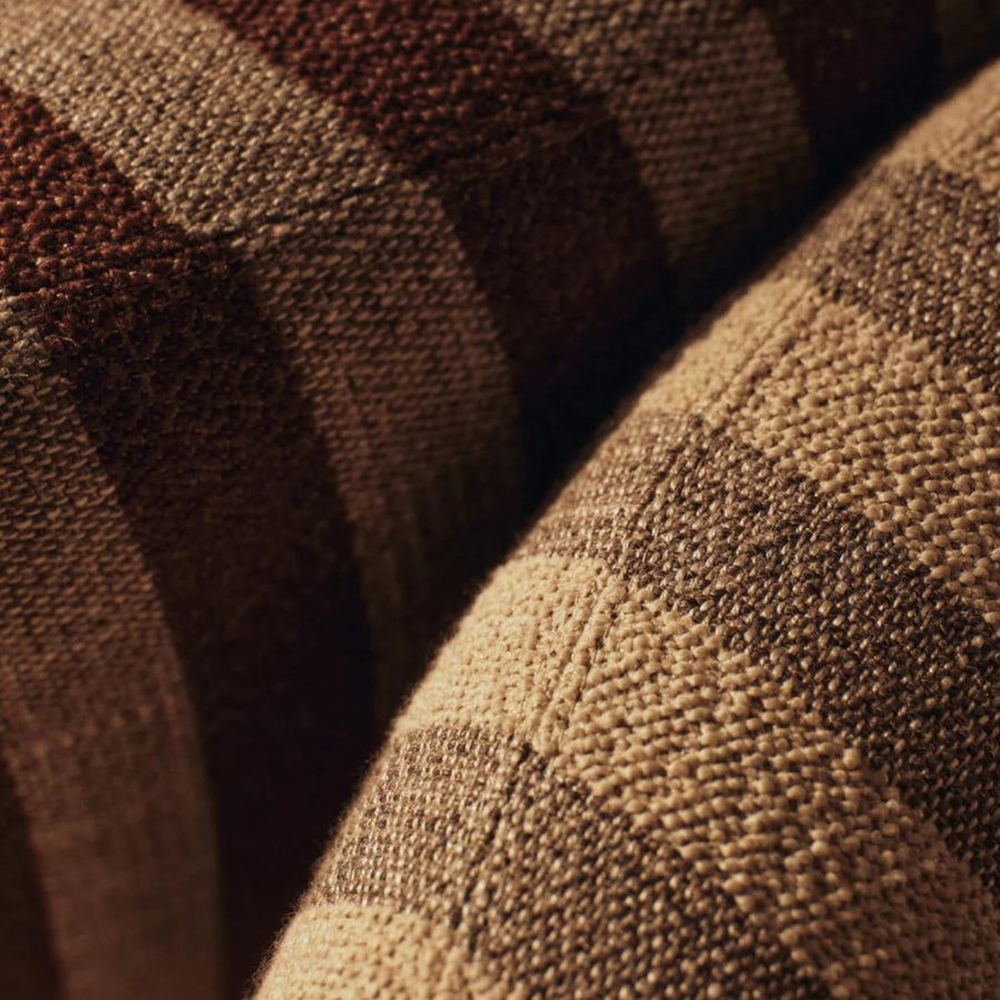 rico piccolo berjer, çizgili boucle lounge chair, swivel contemporary berjer, özel üretim sculptural koltuk, collectible design lounge chair