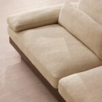 moduler luxury kanepe, masif bazali contemporary sofa, ozel uretim modern oturma grubu, soft minimal designer kanepe, natural wood luxury sofa
