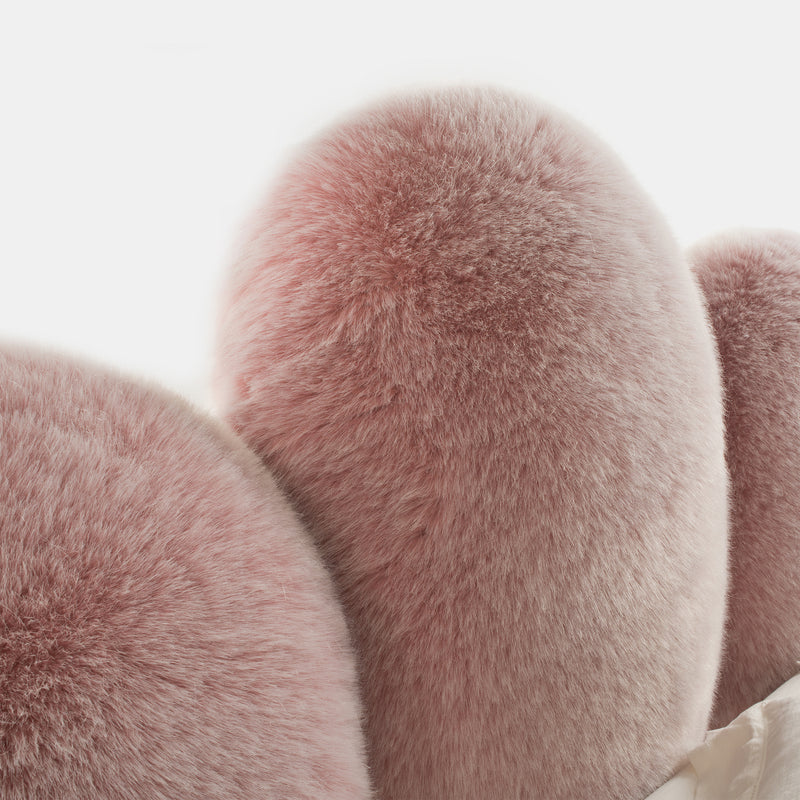 curved headboard luxury bed, ozel uretim contemporary karyola, soft modern bedroom furniture, upholstered minimalist yatak tasarimi, organic form luxury karyola