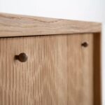 tigora büfe, oyma meşe büfe, contemporary sideboard, özel üretim ahşap büfe, sculptural modern büfe