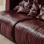 moduler deri kanepe, ozel uretim luxury sofa, contemporary leather couch, sculptural modern kanepe, collectible design lounge sofa