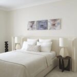 kanat başlıklı karyola, boucle kumaş yatak, özel üretim karyola, çevresel yatak başlığı, ısmarlama luxury bed frame