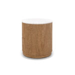 vesta komodin, tamo dişbudak komodin, cylindrical bedside table, mermer tablalı luxury komodin, özel üretim modern komodin