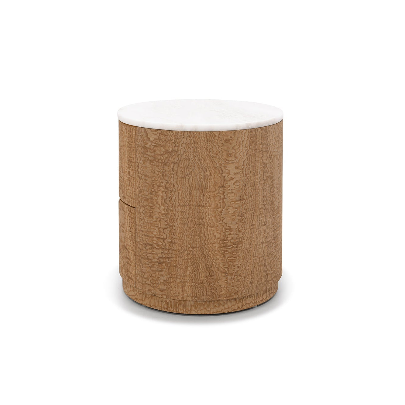 vesta komodin, tamo dişbudak komodin, cylindrical bedside table, mermer tablalı luxury komodin, özel üretim modern komodin