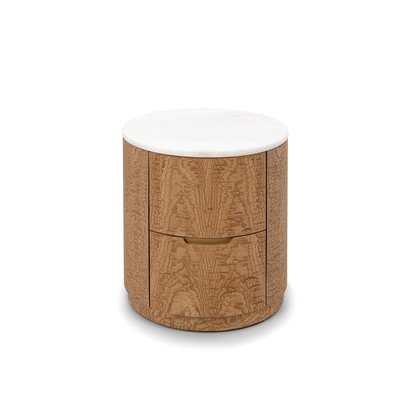 vesta komodin, tamo dişbudak komodin, cylindrical bedside table, mermer tablalı luxury komodin, özel üretim modern komodin