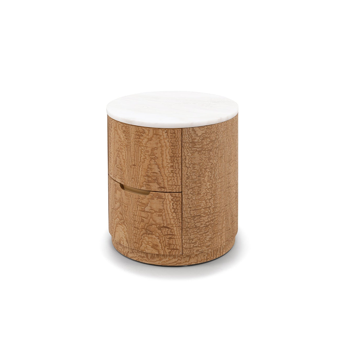 vesta komodin, tamo dişbudak komodin, cylindrical bedside table, mermer tablalı luxury komodin, özel üretim modern komodin